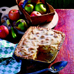 Apple &amp; Wensleydale Pie
