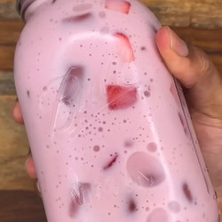 Creamy Strawberry Agua Fresca