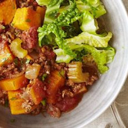 Minced Beef &amp; Sweet Potato Stew