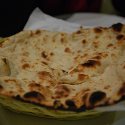 Indisches Naan Brot
