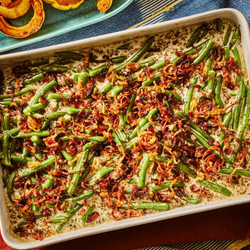 Green Bean Casserole with Savory-Umami Béchamel