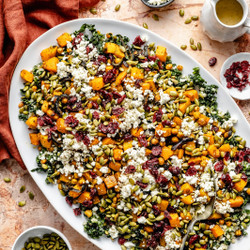 Warm Roasted Vegetable Harvest Couscous Salad