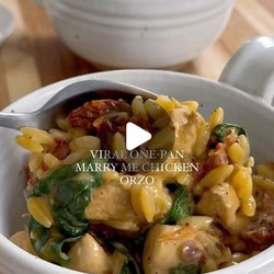 One-pan Marry Me Chicken Orzo