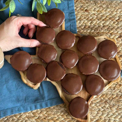 Texas Sheet Cake Bites
