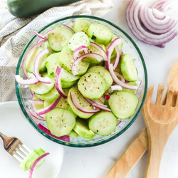 Cucumber Salad With Vinegar