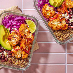 Chipotle-lime Cauliflower Taco Bowls