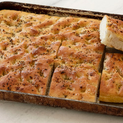 Focaccia With Garlic And Rosemary