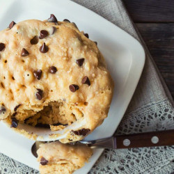 Powdered Peanut Butter Mug Cake