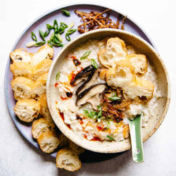 Veggie version: jook, 粥