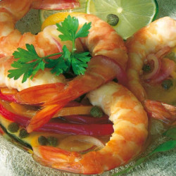 Delia's Hot And Sour Pickled Prawns