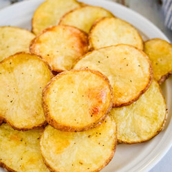 Crispy Sliced Potatoes