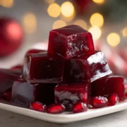 Santa Claus Cranberry Pomegranate Caramels