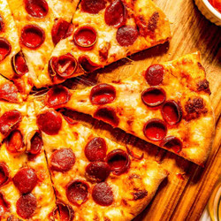 Pizza and Salad