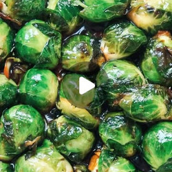 Cranberry Balsamic Brussels Sprouts