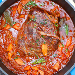 German Pot Roast With Cabbage