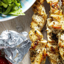 Remix of Chicken Souvlaki Skewers