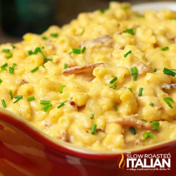 Beer Bacon Mac &amp; Cheese
