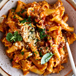 One Pot Lasagna Pasta Recipe