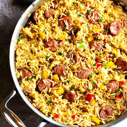 Easy One Pot Sausage Jambalaya