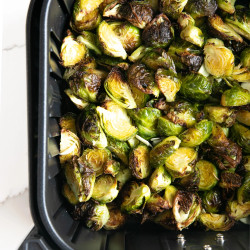 Easy Air Fryer Brussels Sprouts Recipe