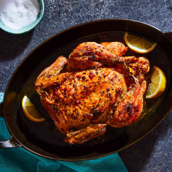 Roast Chicken With Lemons