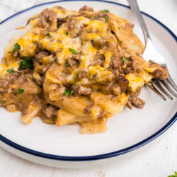 Ground Beef And Potato Casserole