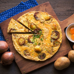 Easy Potato And Onion Tortilla