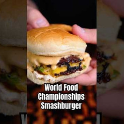 My World Food Championships Burger!
