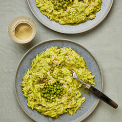 Peazotto With Pickled Peas
