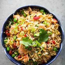 Salmon Fried Rice