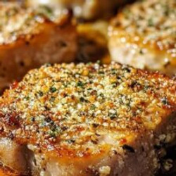 Parmesan Baked Pork Chops