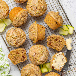 Vegan Zucchini Muffins