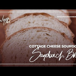 High-protein Cottage Cheese Sandwich Bread