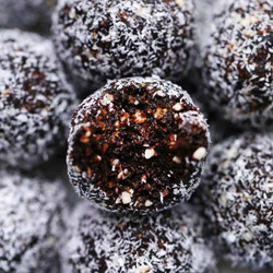 Chocolate Coconut Protein Balls