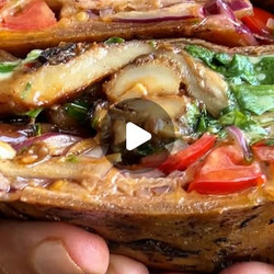 Grilled Mushroom And Chimichurri Wrap