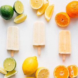 Healthy Homemade Creamsicle Popsicles Recipe