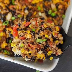 Taco Rice Casserole