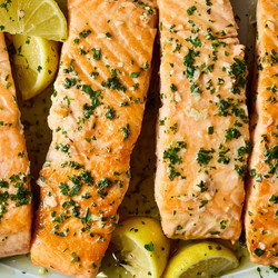 Lemon-brown Butter Salmon