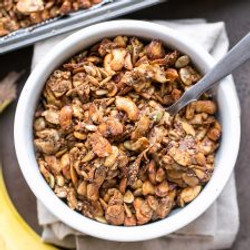 Banana Almond Butter Grain Free Granola