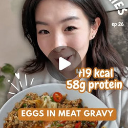 Ground chicken rice and egg "419 Kcal, 58g Protein! 🍳 10 Min Recipe!"