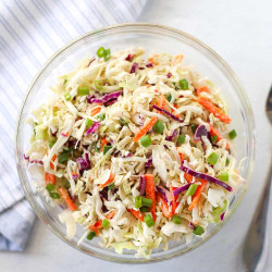 (Dressing) 5-ingredient Coleslaw (for Pulled Pork)