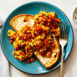 Egg Bhurji (spiced Indian Scrambled Eggs)