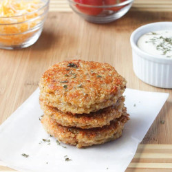 Quinoa Veggie Burgers (sun-dried Tomato And Mozzarella)