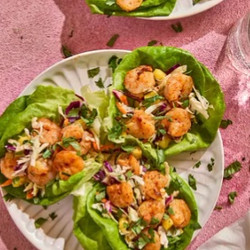 Pineapple Shrimp Lettuce Wraps | Violet Witchel Substack