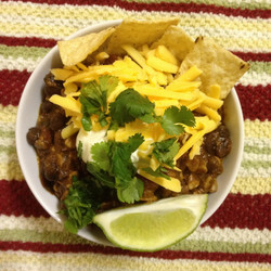 Black Bean And Stout Chili