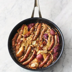 Sausage &amp; Apple Bake