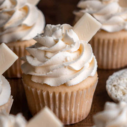 White Chocolate Cupcakes