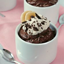 Chocolate Banana Tofu Mousse