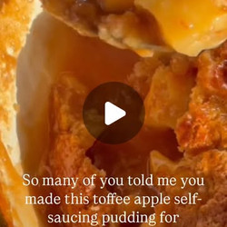 Toffee Apple Self Saucing Pudding