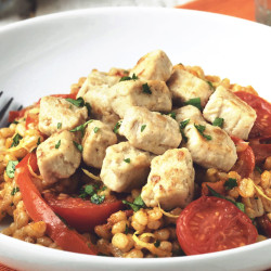 Pearl Barley Risotto Recipe With Quorn Pieces